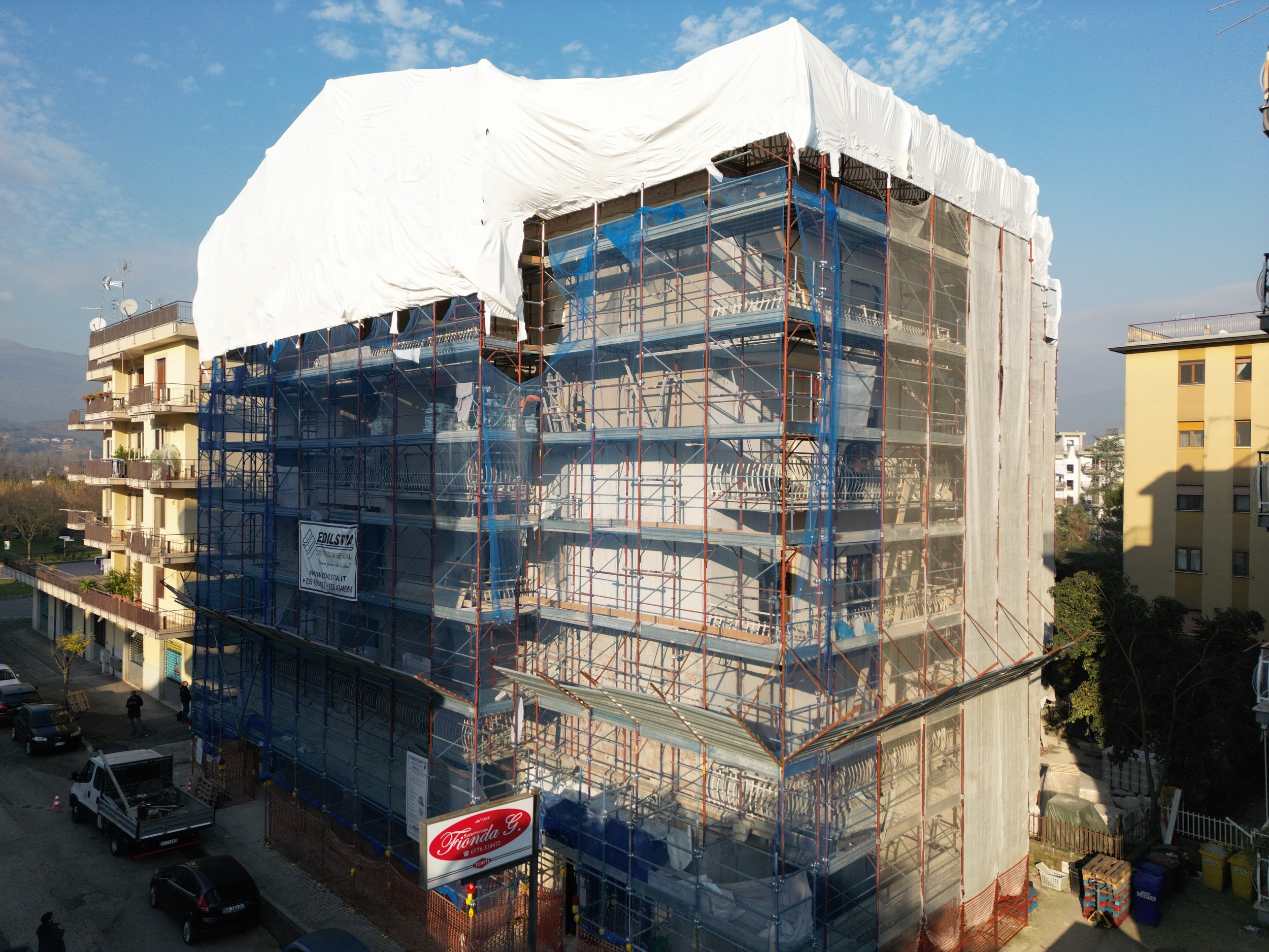 Ristrutturazione EdificioVia L. Da Vinci, Cassino